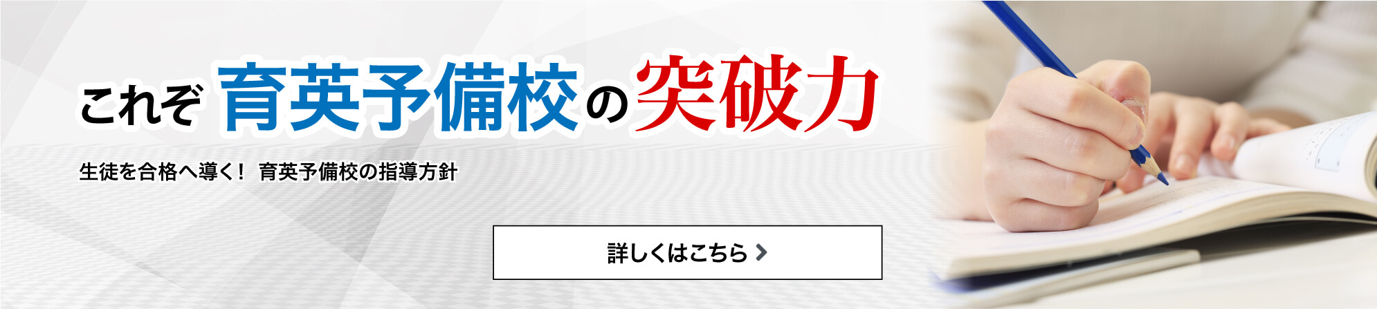 これぞ育英予備校の突破力　1年間の予備校生活で見事志望校を突破しました！